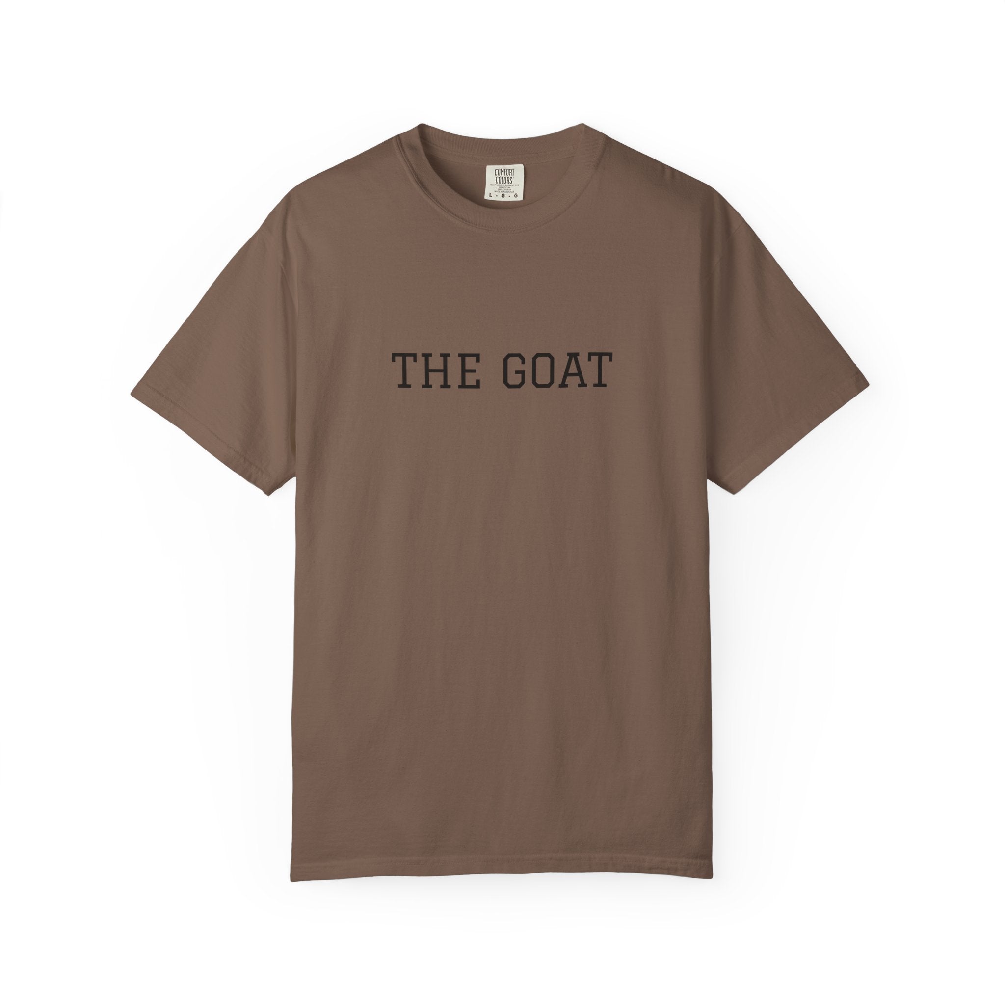 THE GOAT T-shirt | Minimal Text Tee