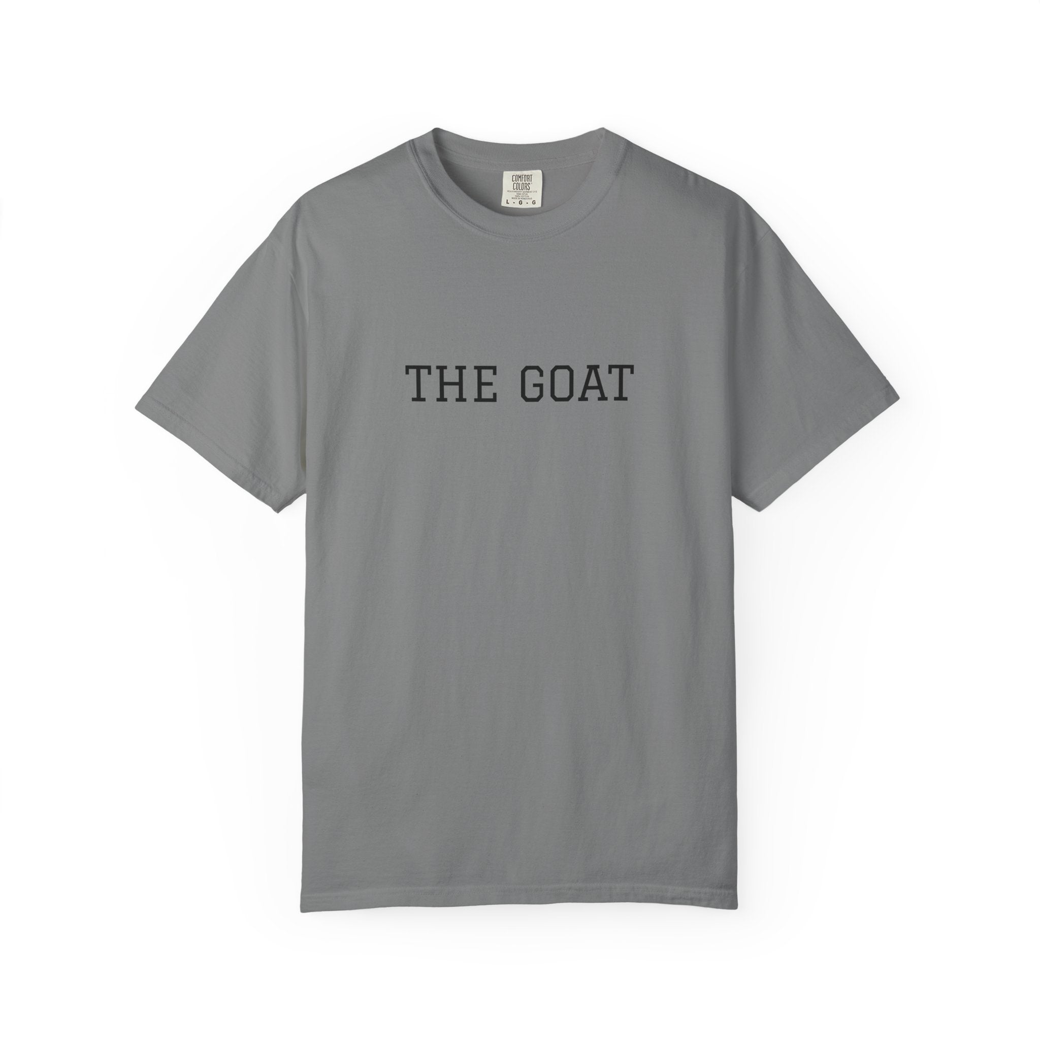 THE GOAT T-shirt | Minimal Text Tee