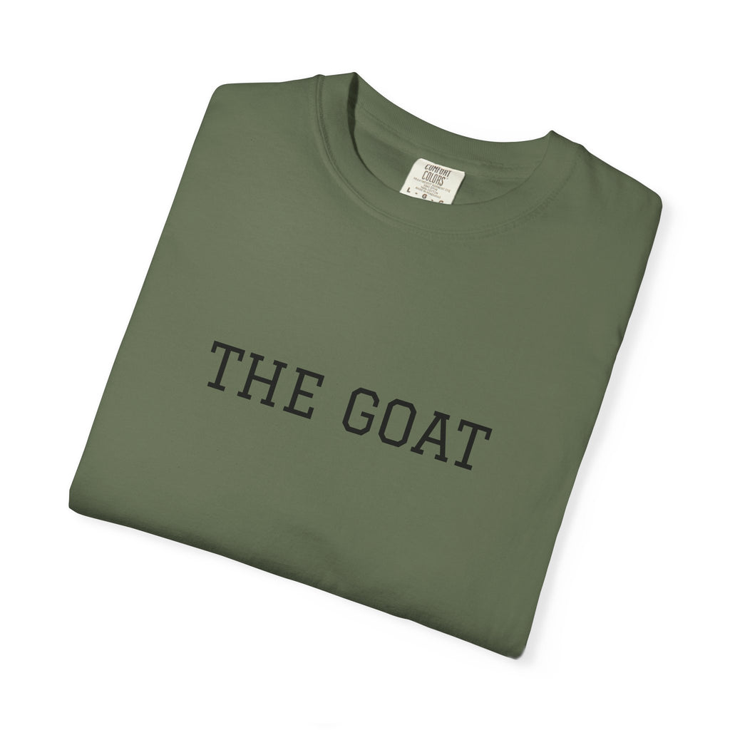 THE GOAT T-shirt | Minimal Text Tee