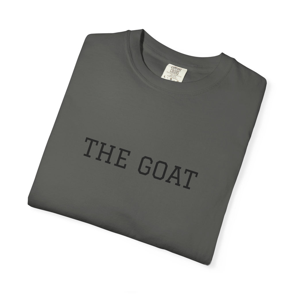 THE GOAT T-shirt | Minimal Text Tee