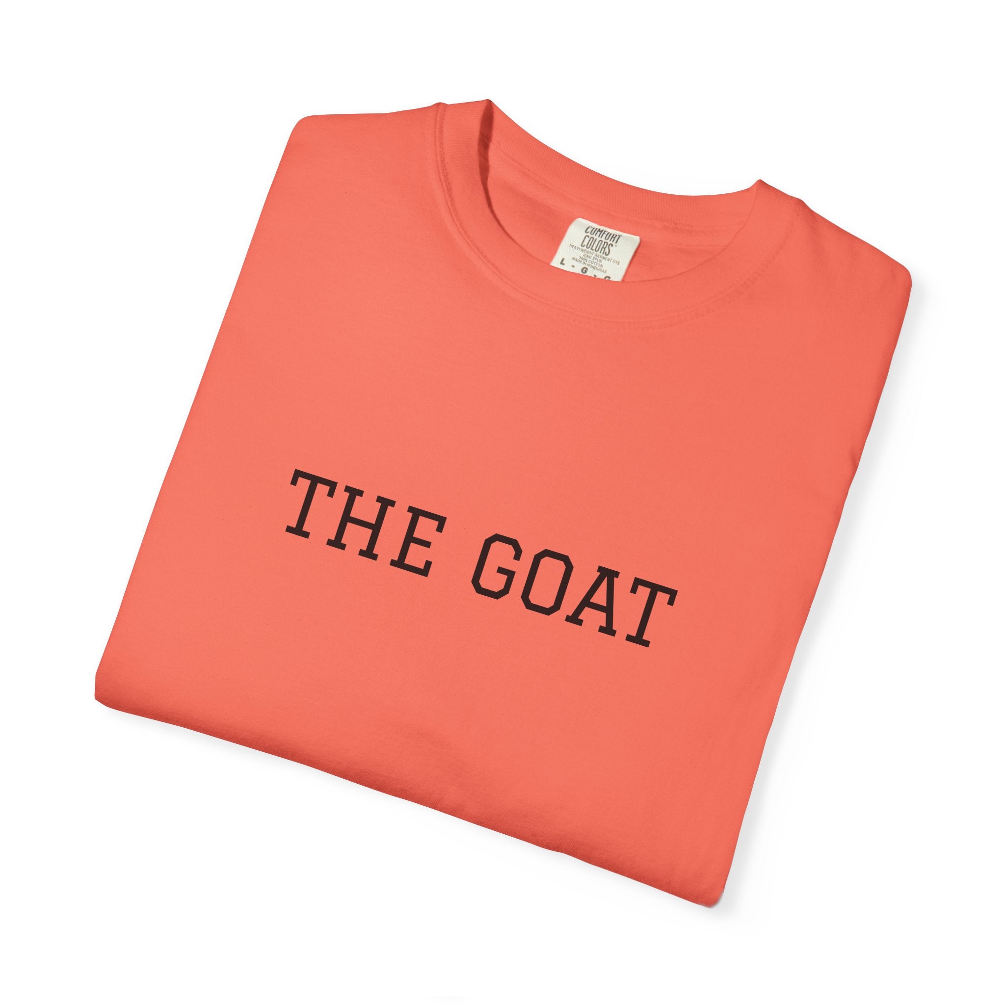 THE GOAT T-shirt | Minimal Text Tee