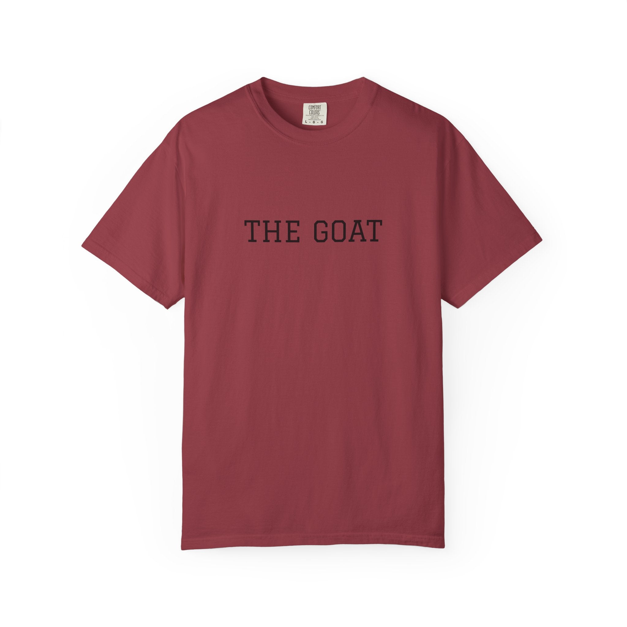 THE GOAT T-shirt | Minimal Text Tee