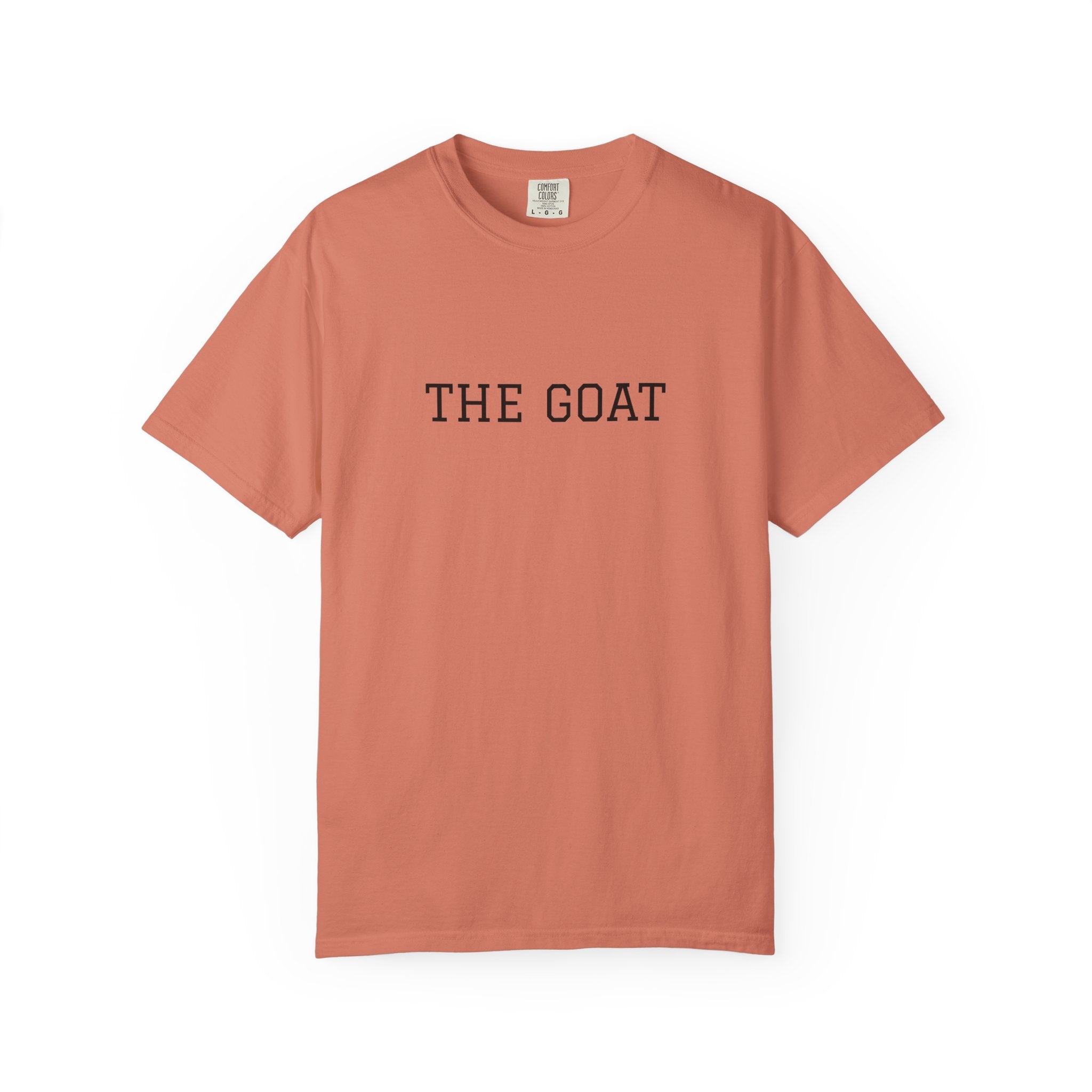THE GOAT T-shirt | Minimal Text Tee