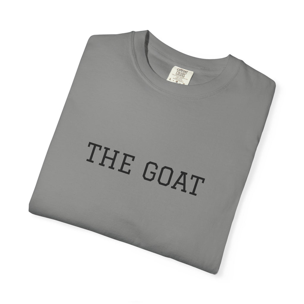 THE GOAT T-shirt | Minimal Text Tee
