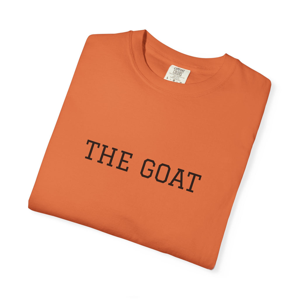 THE GOAT T-shirt | Minimal Text Tee