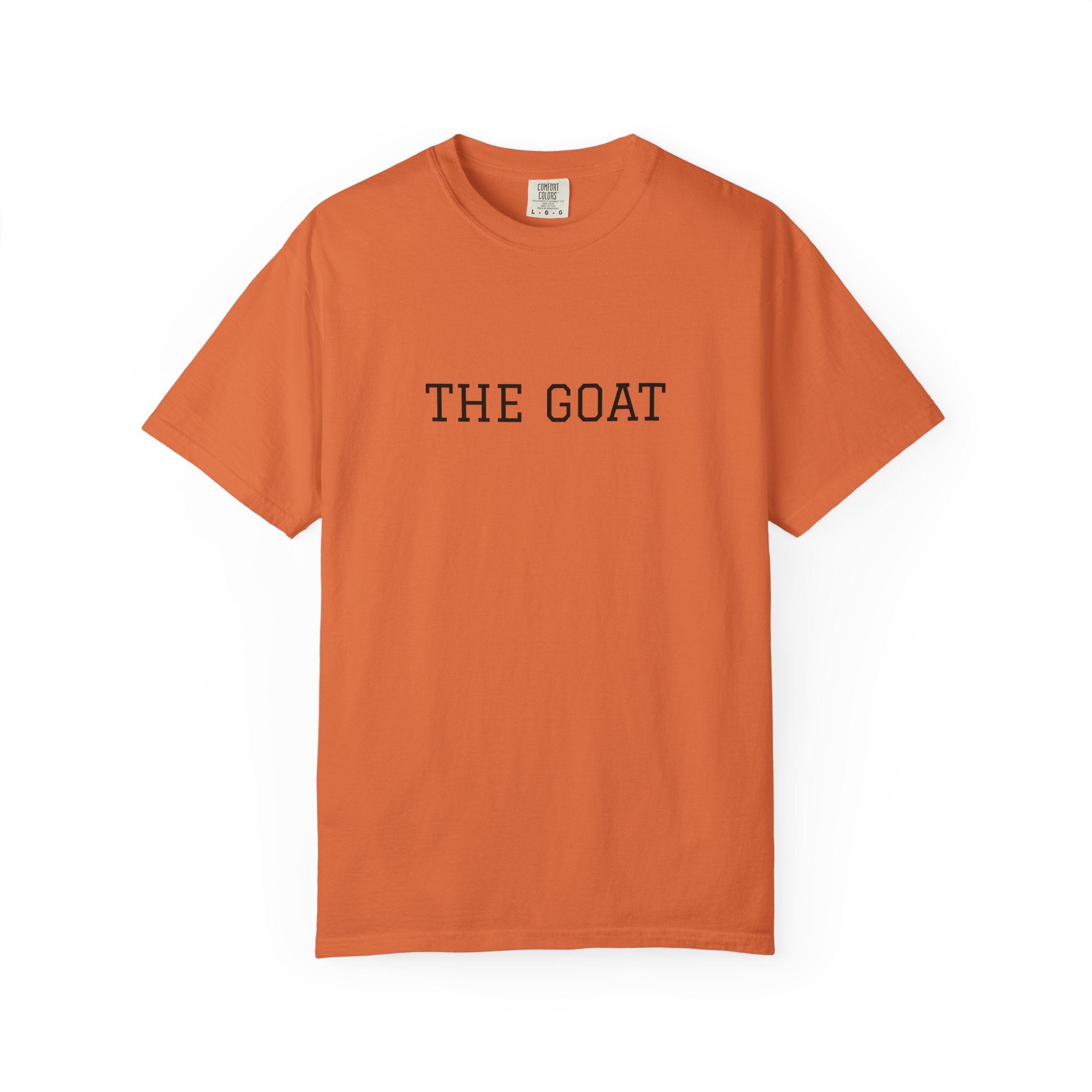 THE GOAT T-shirt | Minimal Text Tee