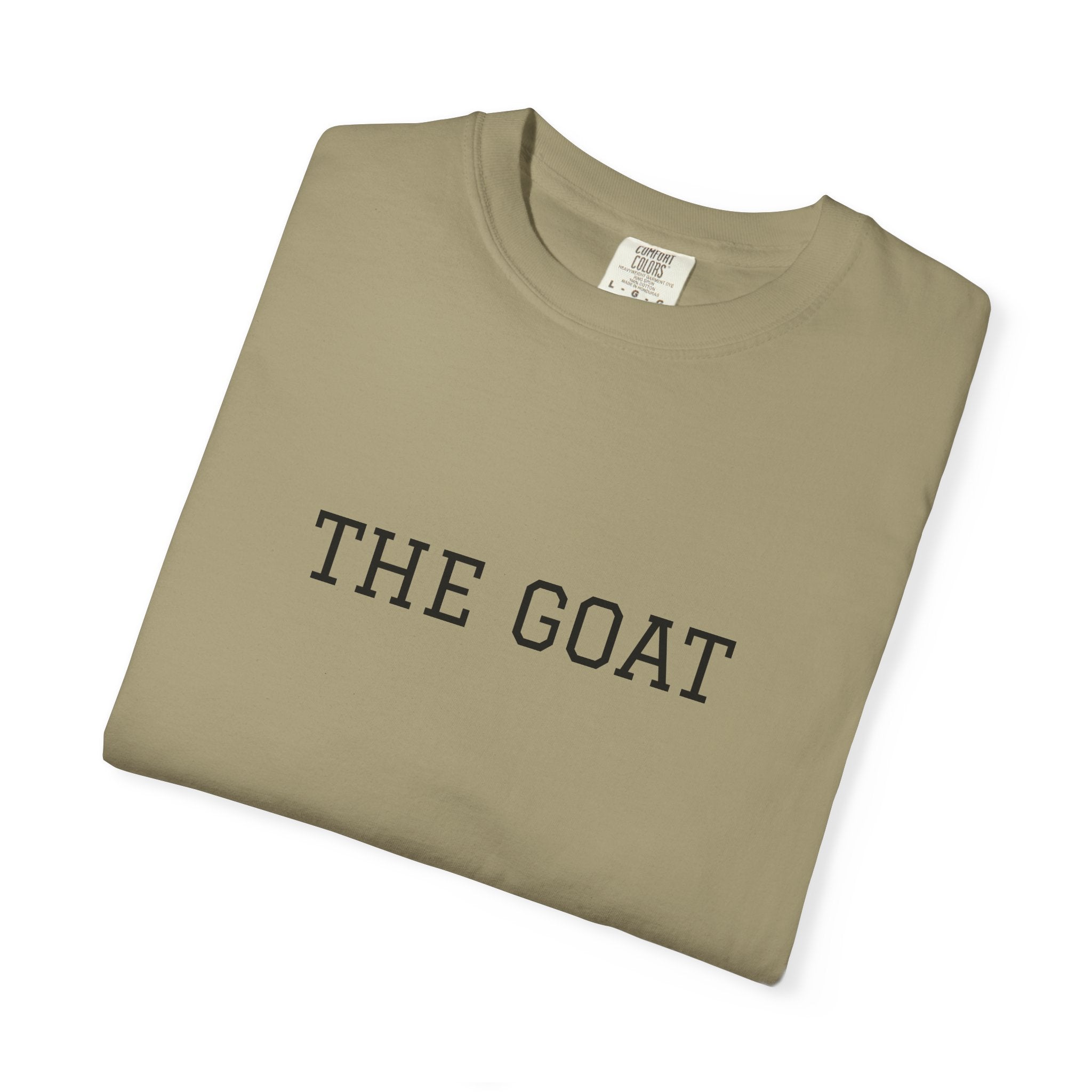 THE GOAT T-shirt | Minimal Text Tee