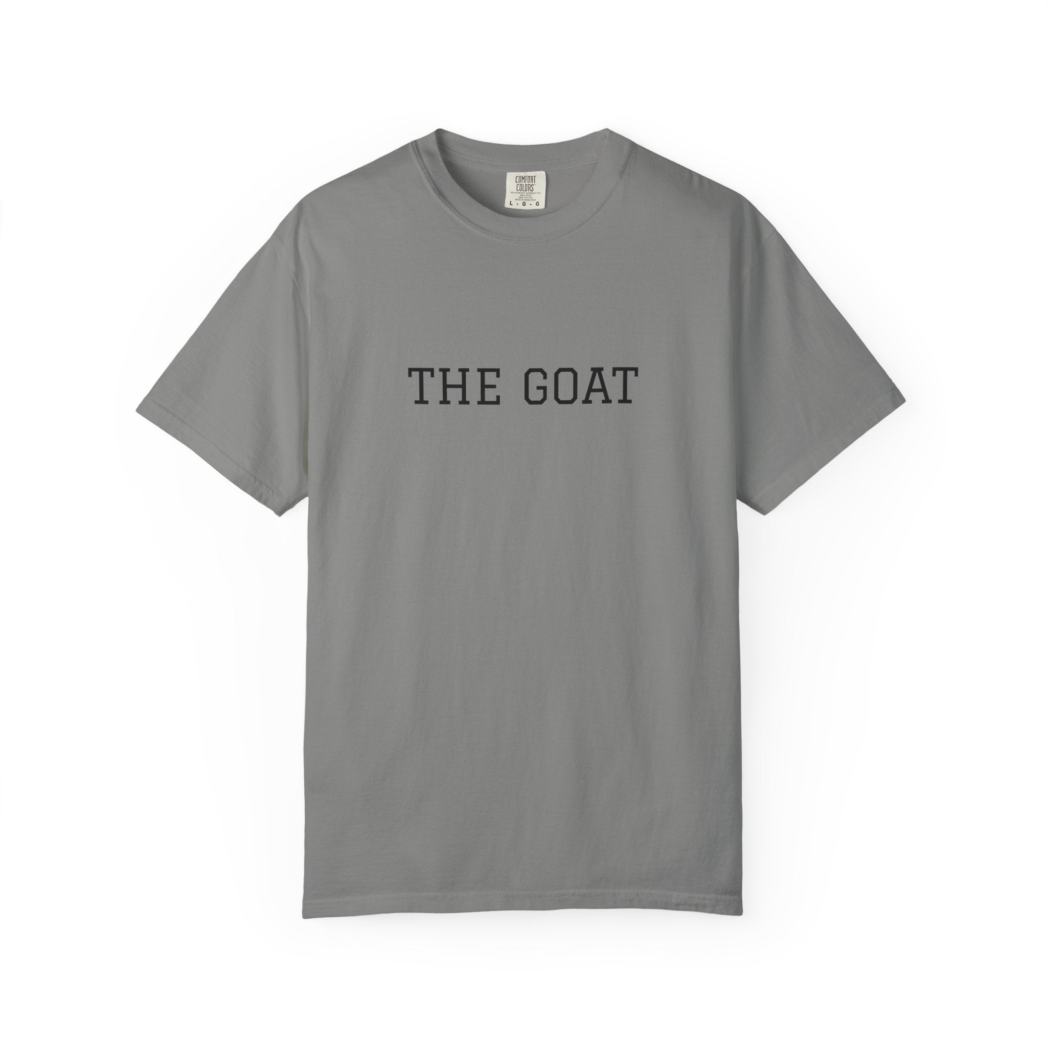 THE GOAT T-shirt | Minimal Text Tee