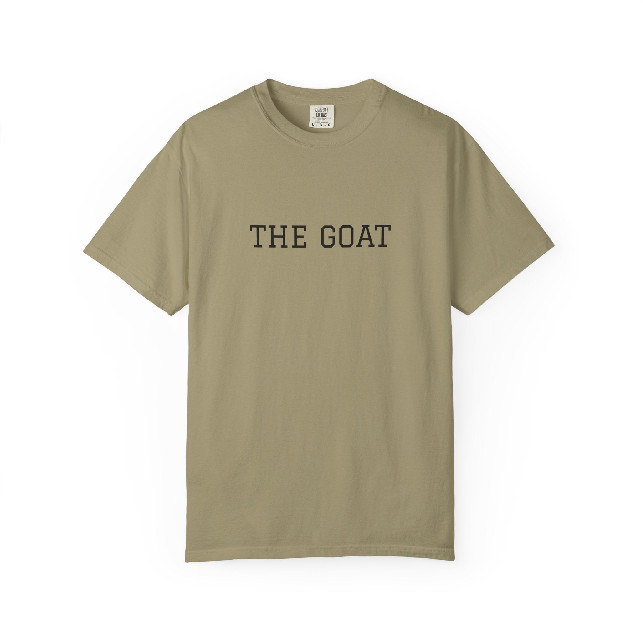 THE GOAT T-shirt | Minimal Text Tee
