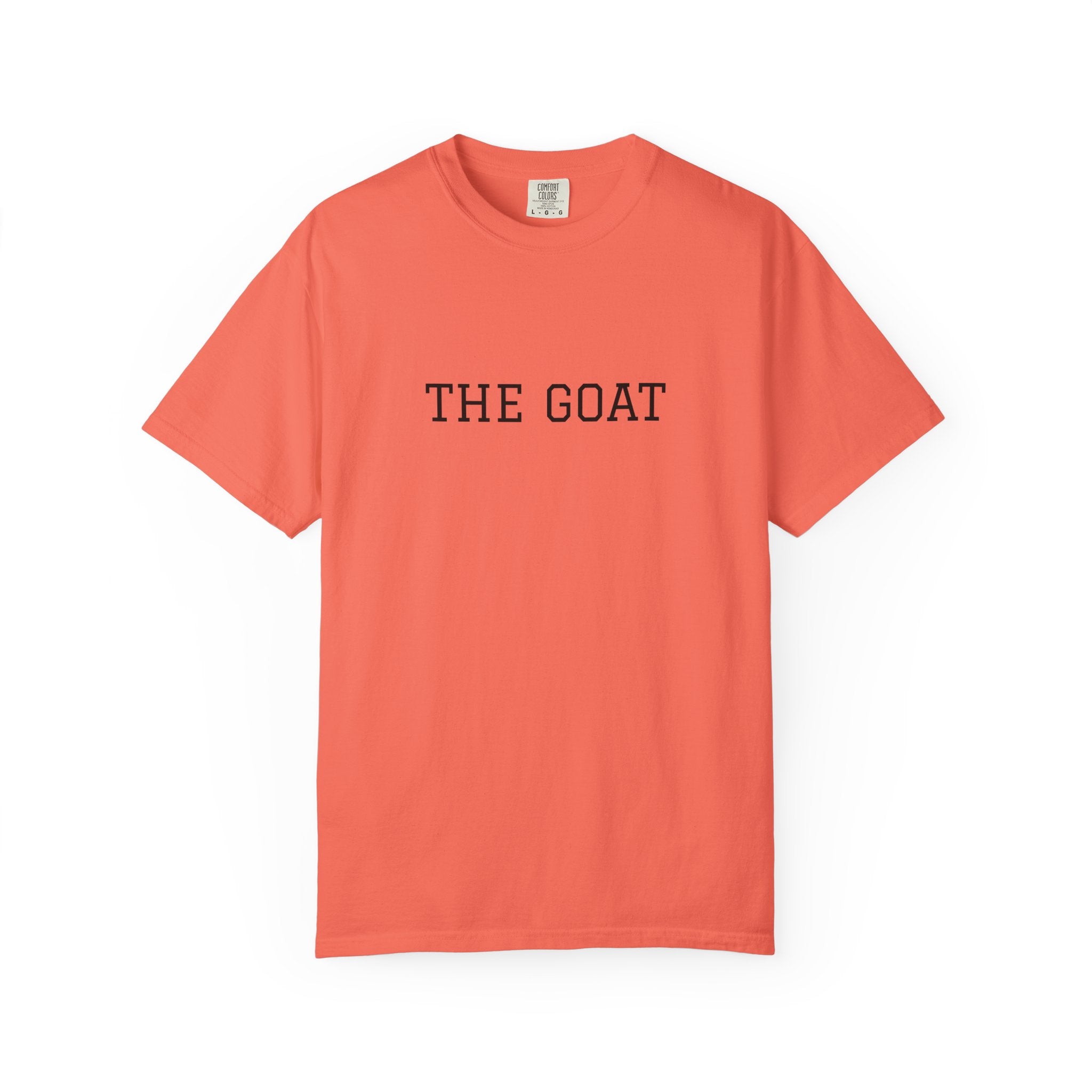 THE GOAT T-shirt | Minimal Text Tee