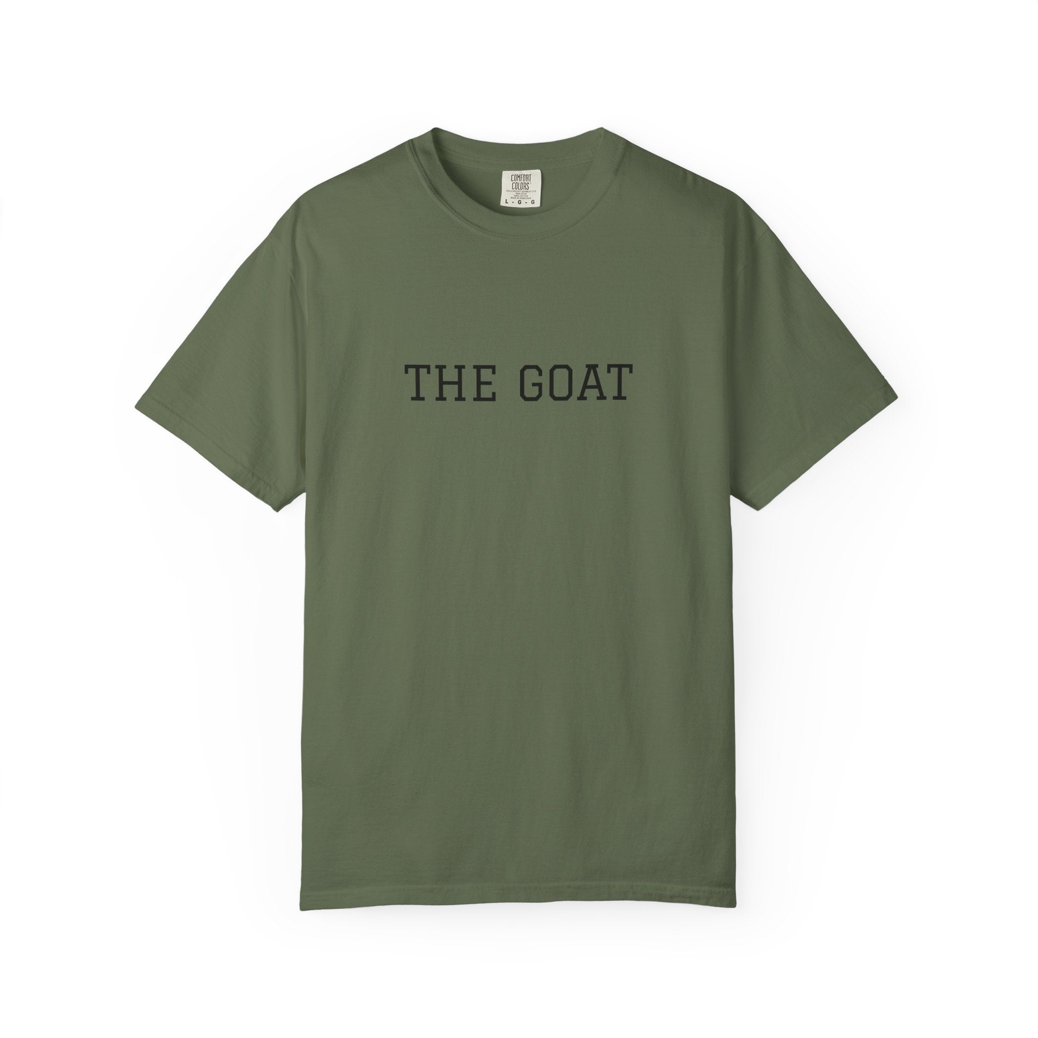 THE GOAT T-shirt | Minimal Text Tee