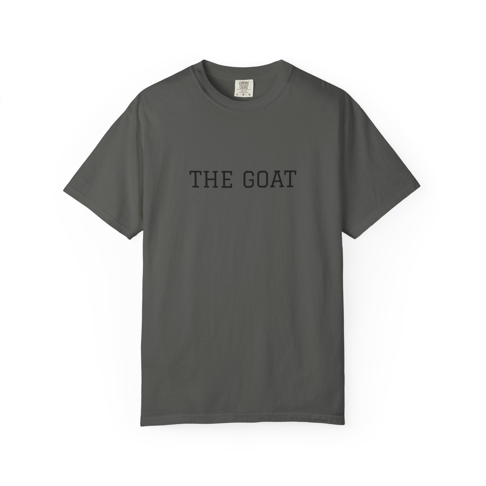 THE GOAT T-shirt | Minimal Text Tee
