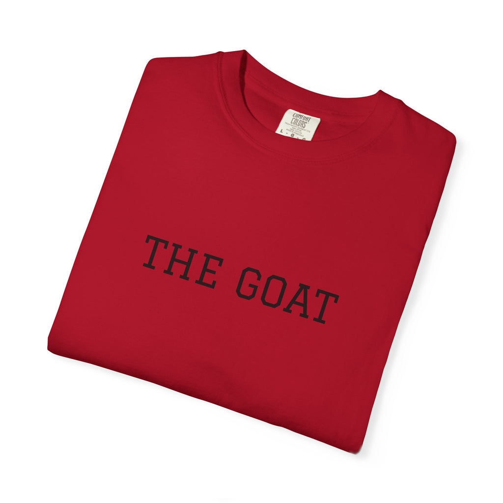 THE GOAT T-shirt | Minimal Text Tee