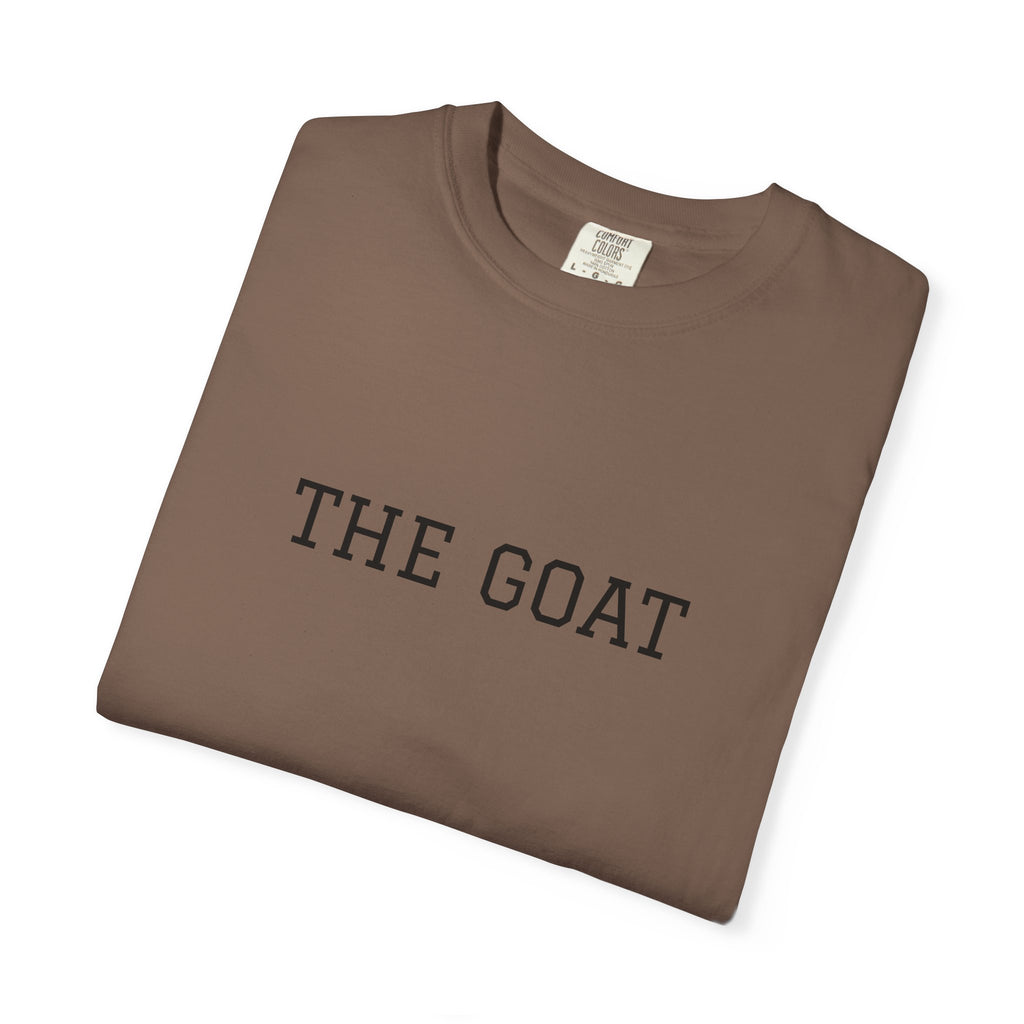 THE GOAT T-shirt | Minimal Text Tee